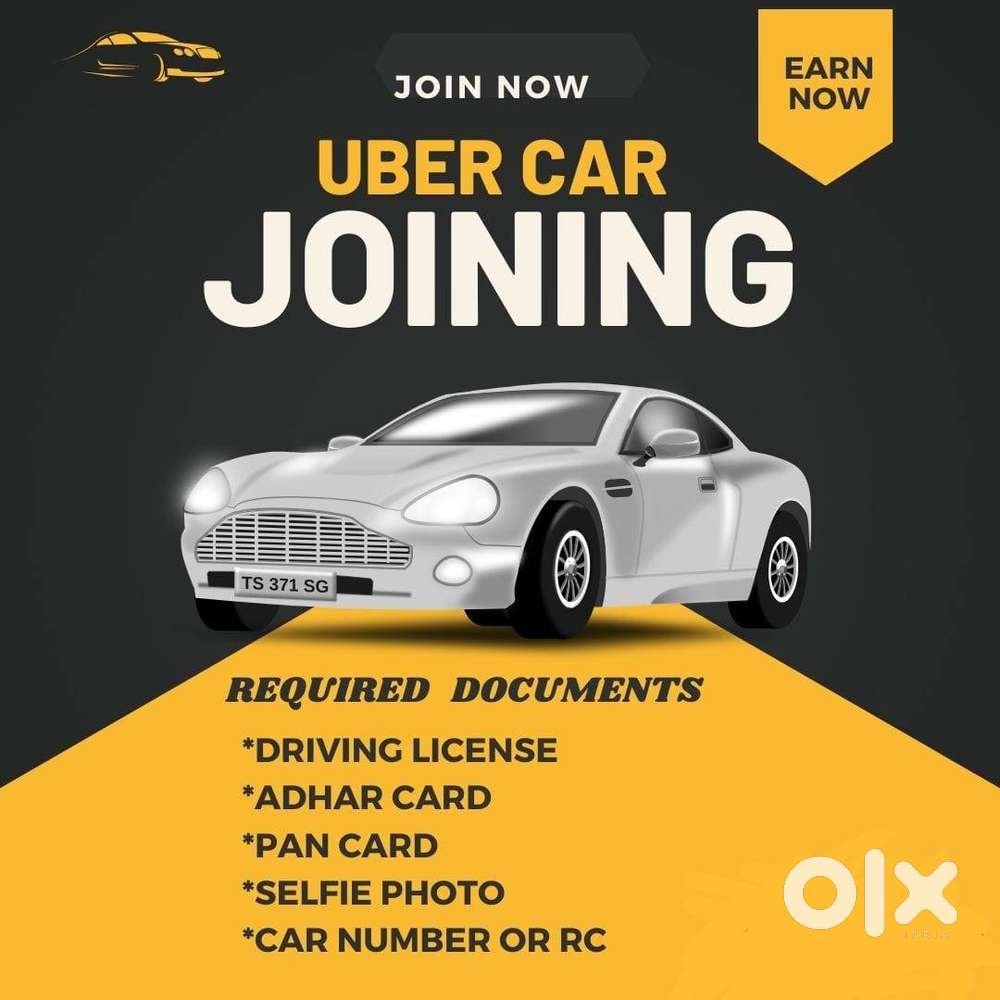 ATTACH YOUR CAR WITH UBER -JOIN & EARN