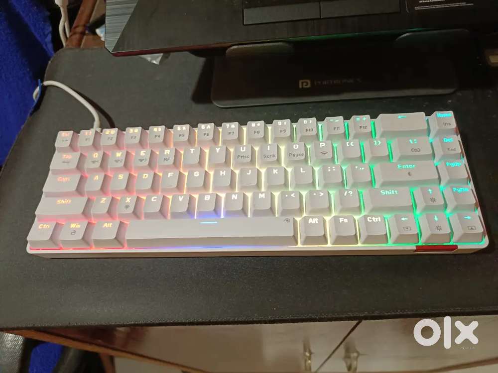 Portronics Hydra 10 Mechanical Keyboard - Blue Switches
