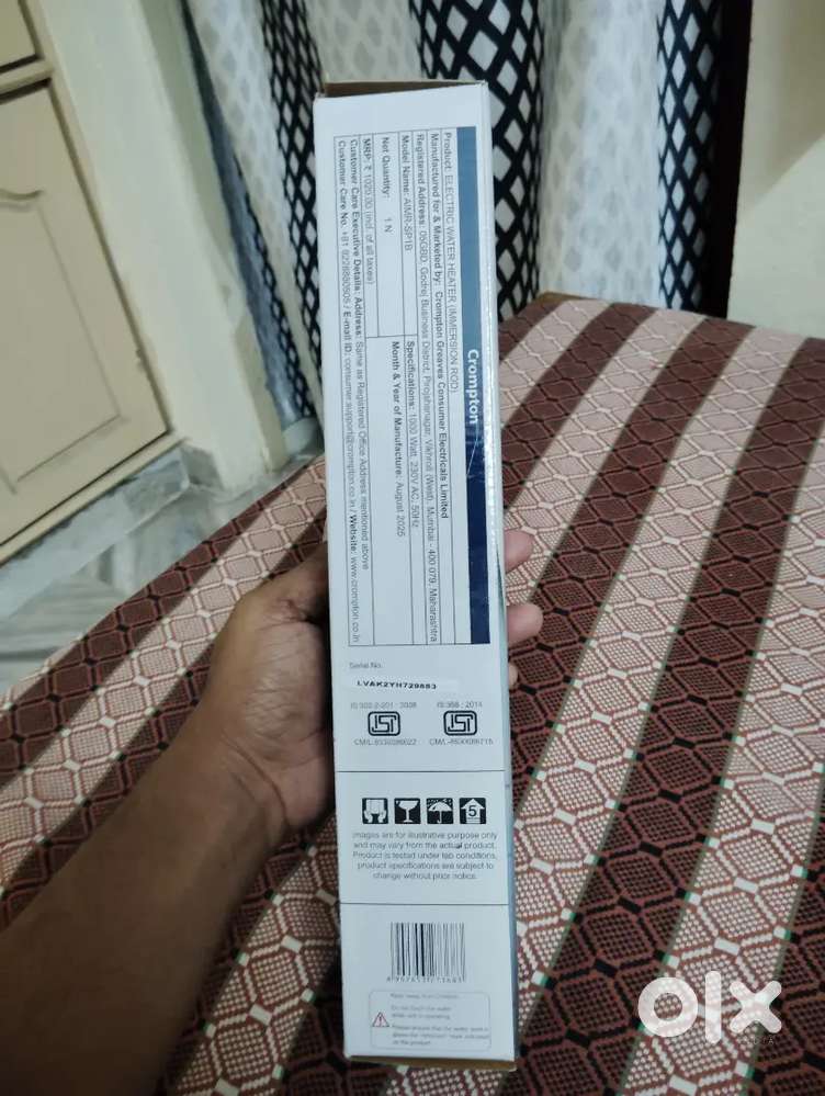 Brand new crompton 1000 watts water heater