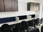 10 Workstations Furnished Office for Rent in Makarba, SG Highway