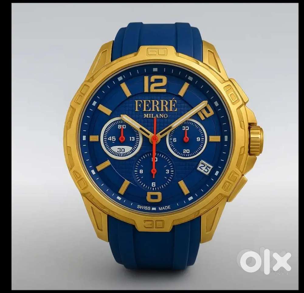 Ferre Milano Men’s Swiss-Made Limited Edition Watch