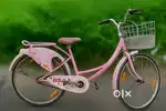 BSR Ladybird Bicycle - pink, in good condition, piler