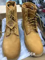 Timberland Men,s 6 inc boot, wheat nuback, 14 M US