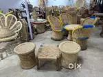 Natural mudda stools / bamboo stools for cafe / restaraunts hotels