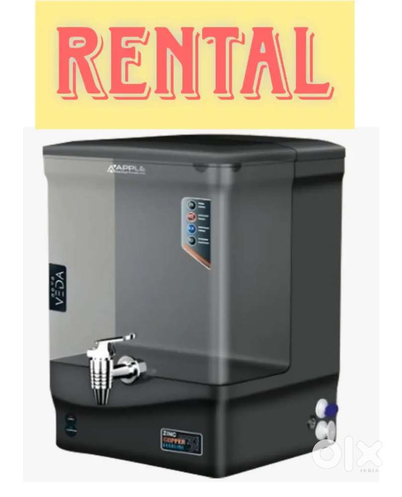 Water purifier available on rent