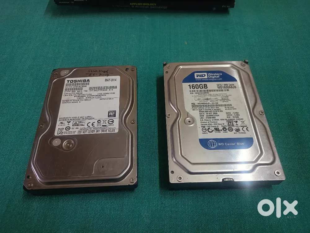 HARDISK 500 GB and 160 GB