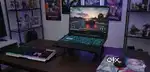 Asus tuf F15 Gaming laptop 144 hz along with gaming keyboard and mouse