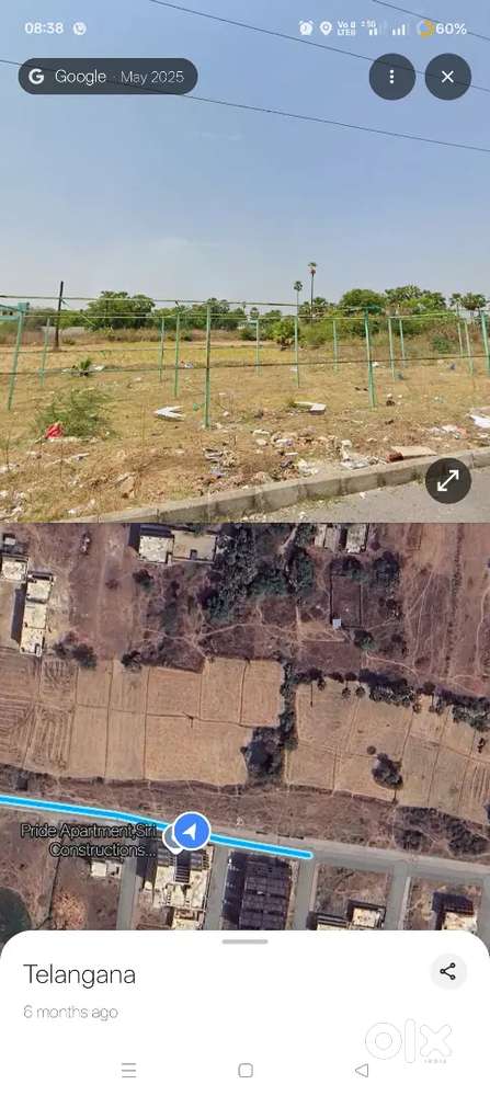 121 sq feet gunta land for sale paidipally thallagudem Warangal