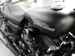 Harley-Davidson Street 750 with a V-Twin engine and 750 cc
