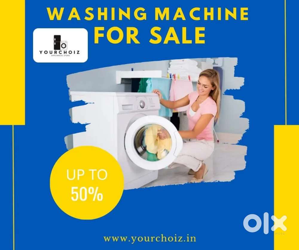 Multiple brand's washing machine are available only @yourchoiz