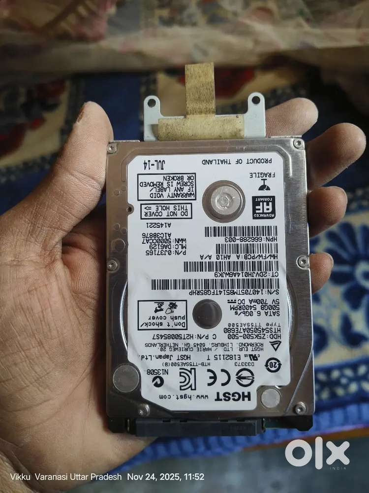Hard disk 500 gb High quality HGST brand