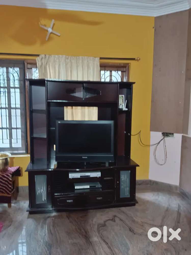 TV stand and tv