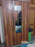 Wooden wardrobe