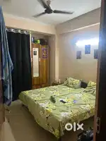 Bed, almirah and Side table