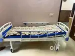 Hospital Bed with mattress, Air Bed and rubber sheet