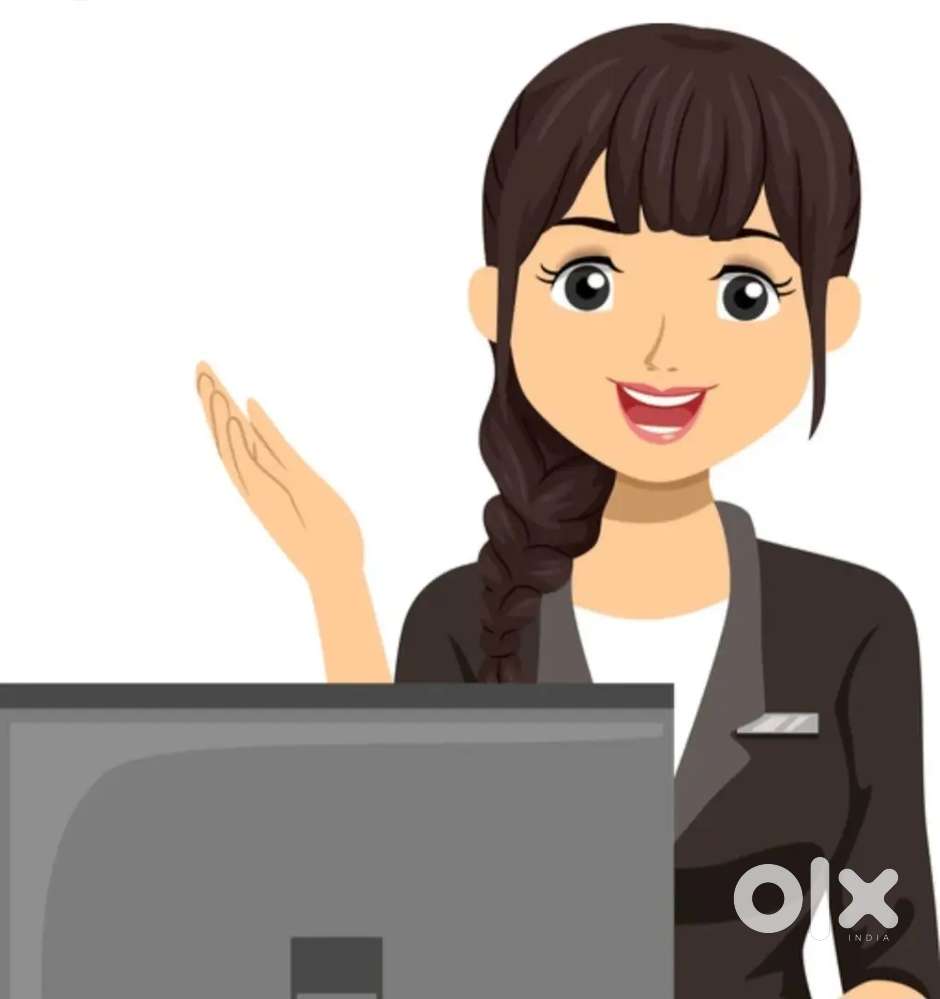 Office assistant in a courier office