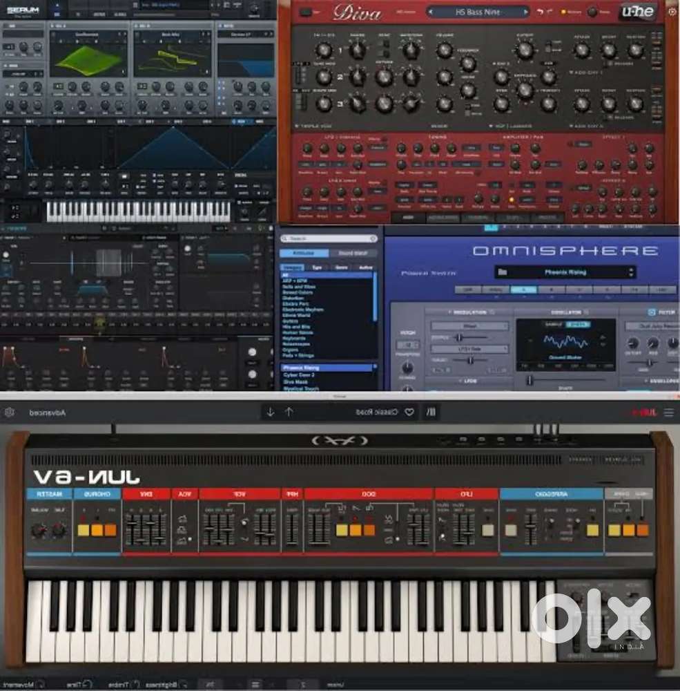 Vst Plugins , Sample Packs , Loops , Daw and all types of softwares.