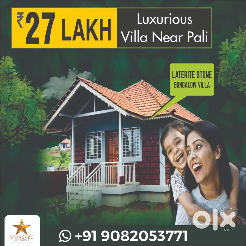 Luxurious Villa near pali 27 Lakh only