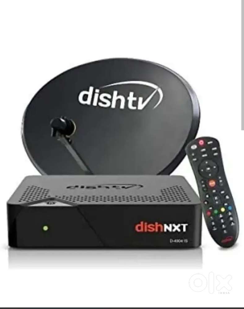 DIsh TV with Setup Box with Remote