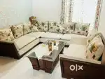 9 seater luxurious Sofa, perfectly made with saghwaan wood.