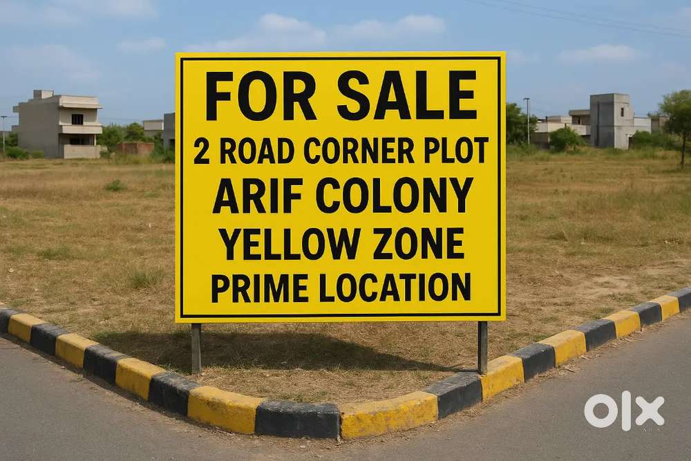 Plot For Sale Arif Colony  Prime loacation