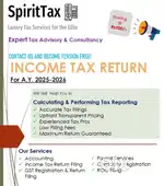 ITR (Income Tax Return) Filing Service FY 2025 - 26