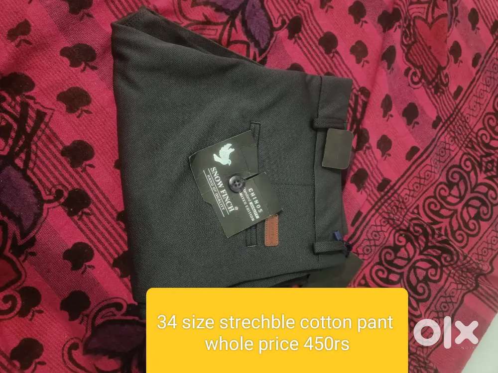 2 jeans 1 cargo pant 2 cotton stretchble pant and XL shirt one piece