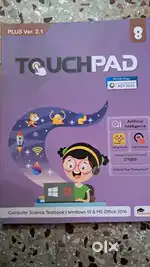 Touch pad Class 8 Computer Science book brand new