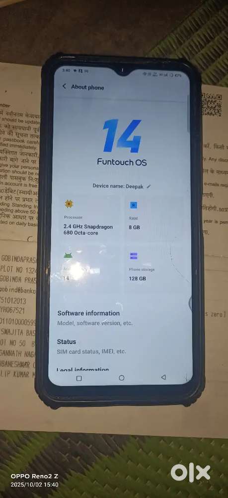Vivo y35 8/128