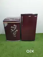 Id.105videcon 190ltrs fridge and Videocon 6kg washing machine