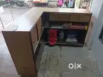 L-Shape Cash Counter for Sale – Perfect for Shops & Showrooms