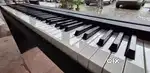 Yamaha piano p 45 with adaptor and stand