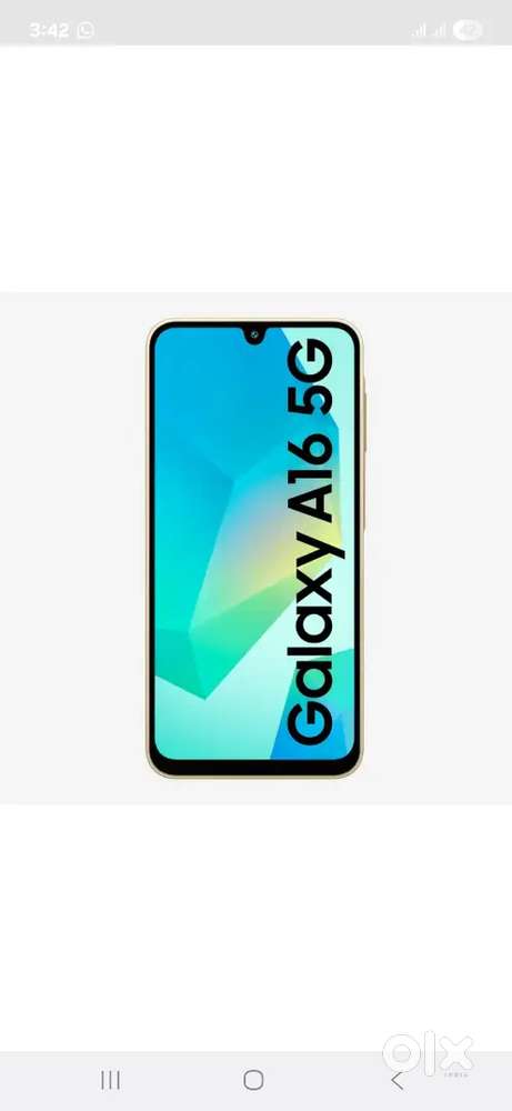 Samsung A16 5g नव condition mobil warrenty mai hai