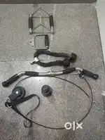 Pulley + b fit  row + chinup bars + tricep pushdown