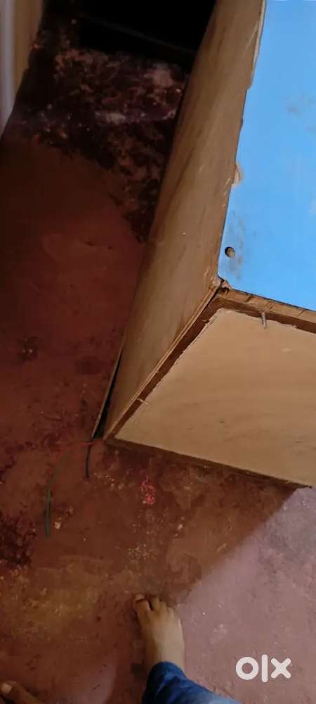 Computer desk with light board