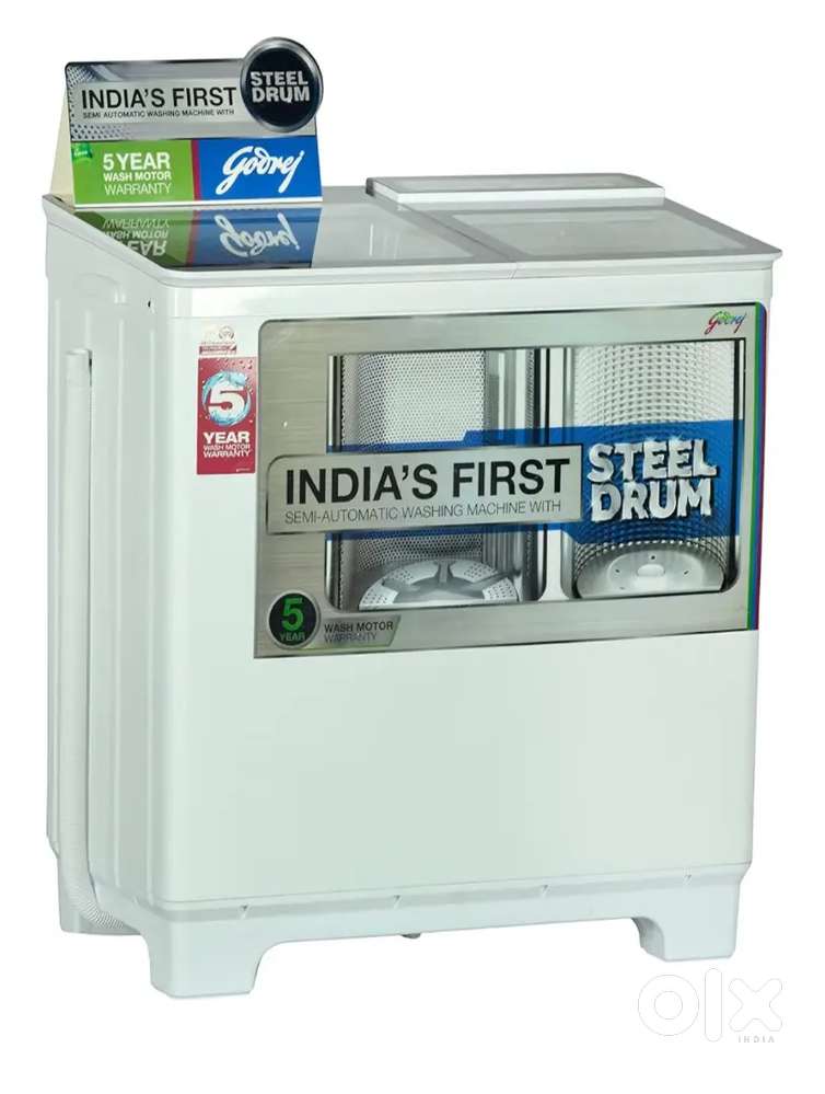 Godrej semi-automatic 8kg washing machine