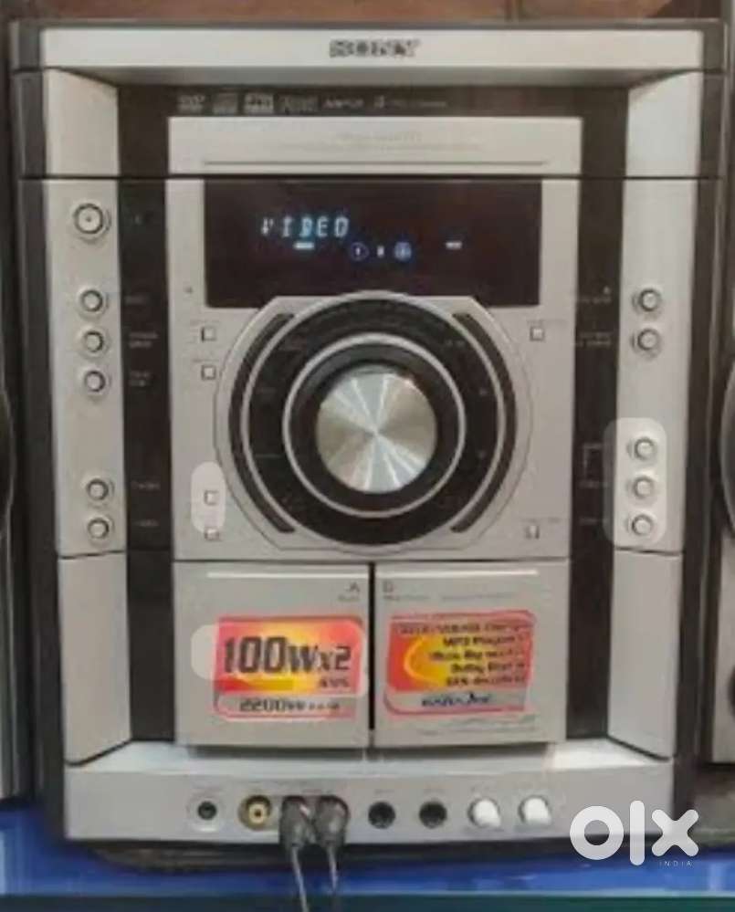 Sony amplifier music system model: mhc gnz7d Running condition