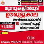 10 -cent residential plot for sale in Ooruttukala, Moonnukallinmoodu,