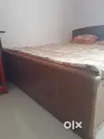 Bed,study table,dressing unit,coloured aluminium seperater