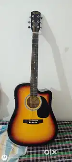 Fender squier SA-105 CE cutaway electro acoustic guitar
