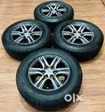 17 inch fortuner 4x2 brand new wheels n tyres set of 4