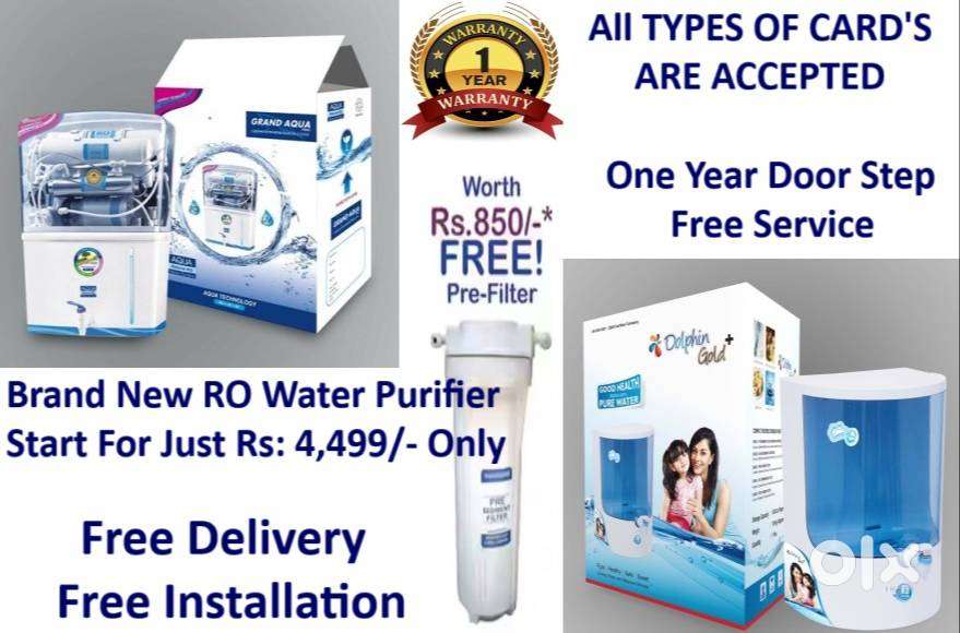 Brand New RO Water Purifier Start For Just Rs 4,499 Only