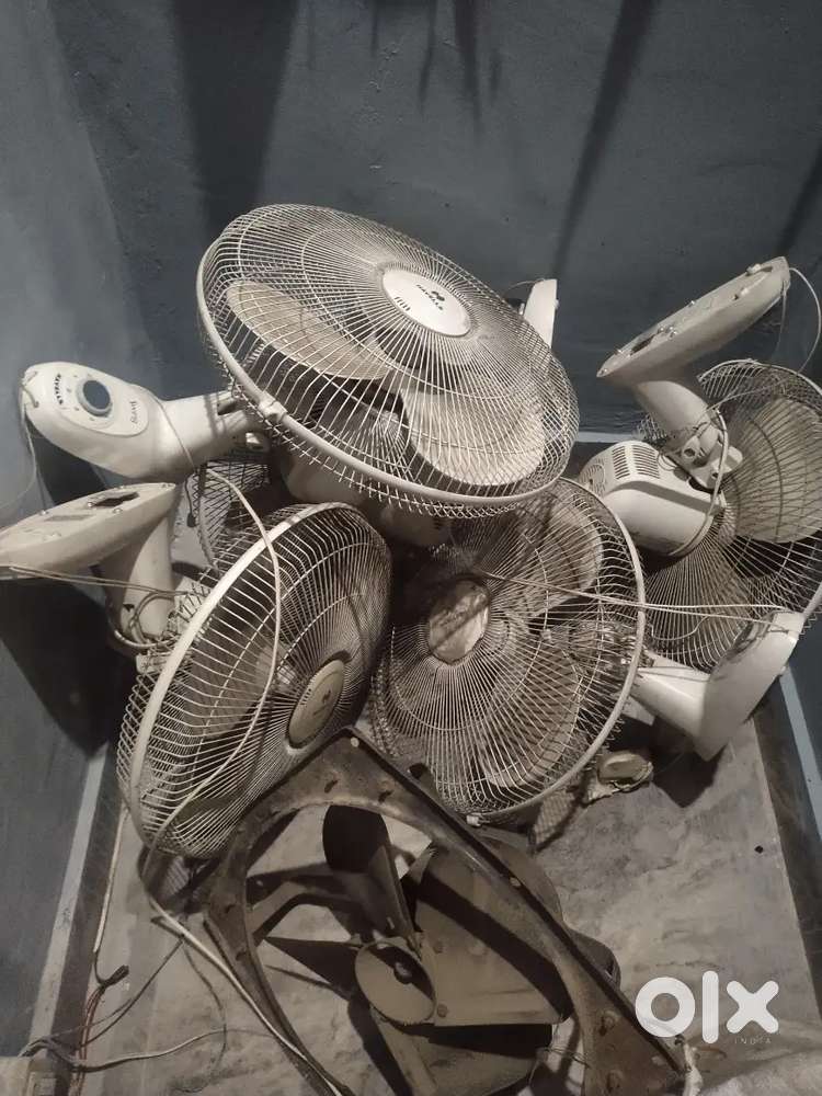 4 hevells wall fan under warranty 1 year ,3cieling fan
