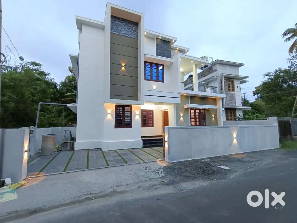 Newly constructed 3BHK independent house for sale Varapuzha Kaitharam
