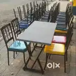 Brand new Restaurat cafe tables and chairs for sale at whole sale rate