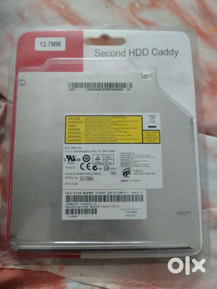 Second HDD Caddy