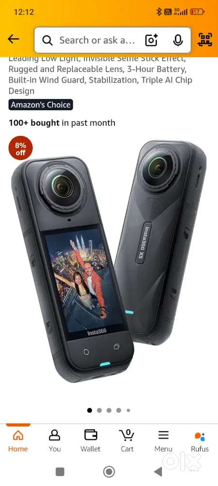 XS action camera