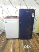 Whirlpool latest single door refrigerator and Panasonic top load W/M