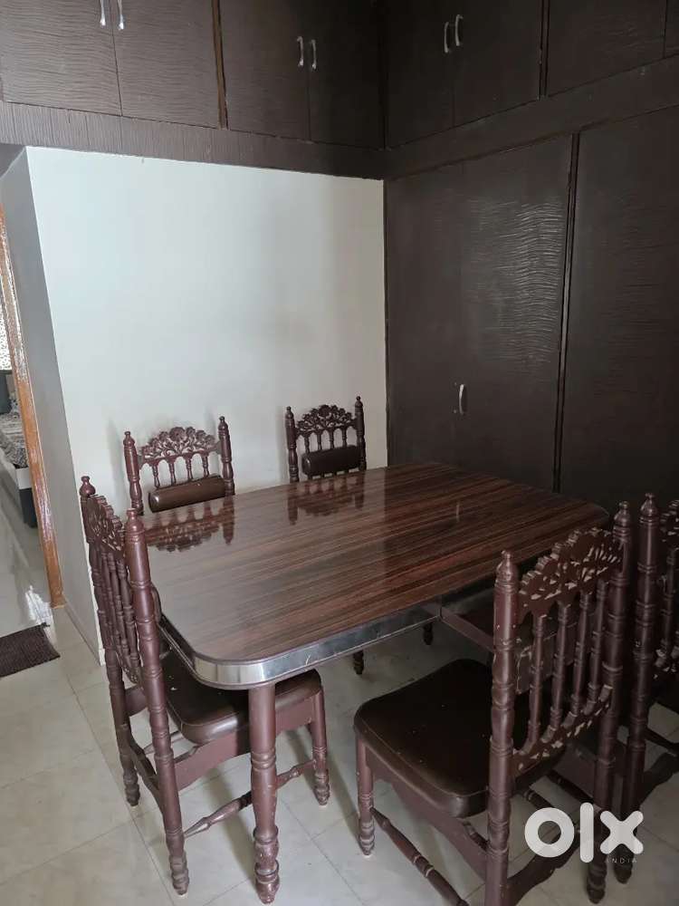 सागौन की लकड़ी - Premium Dining table - Teak wood