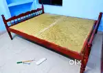 Family cot wooden queen size